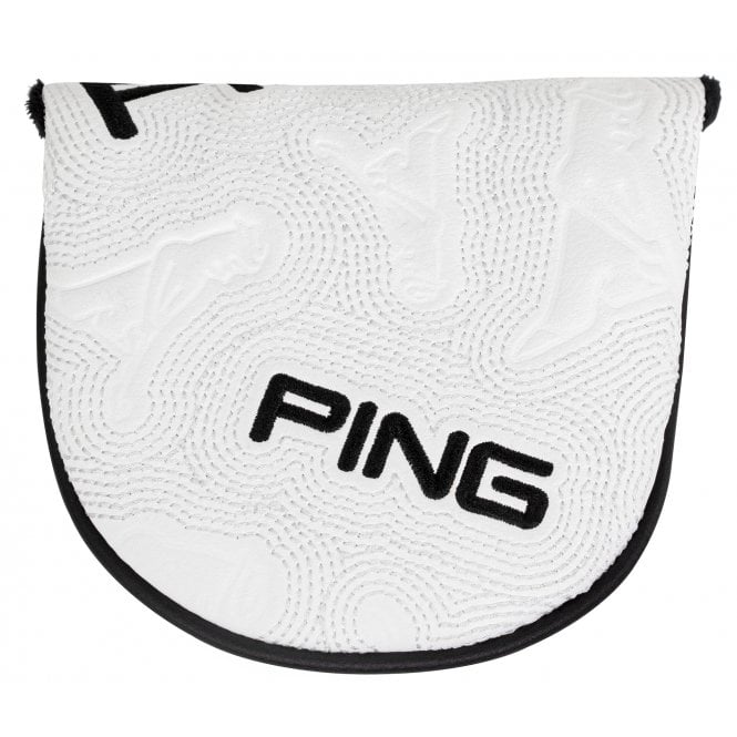 Ping  Icon Mallet Headcover 251 - White