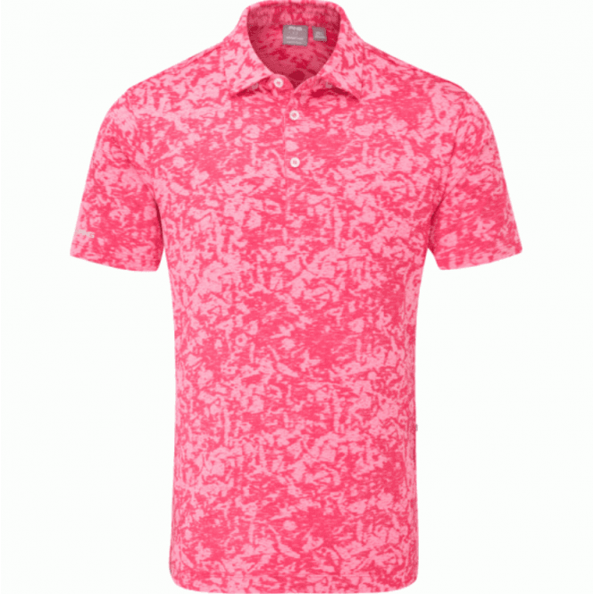 Ping  Marek Polo Shirt - Rhapsody Pink Multi