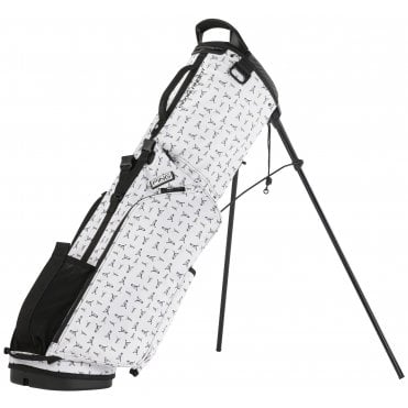 Ping Moonlander Carry Golf Bag - White/Mr Ping