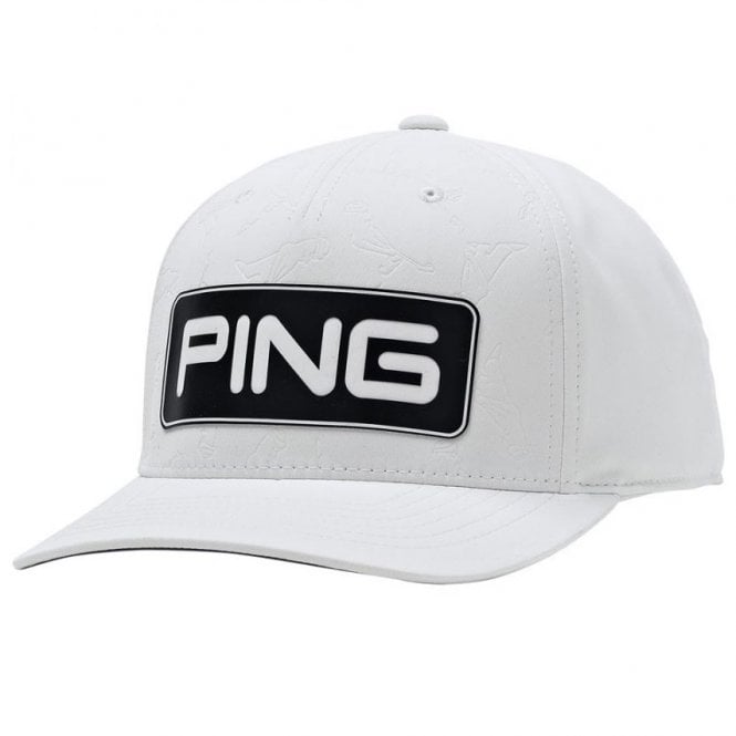 Ping  MR.  TOUR SNAPBACK Cap - WHITE