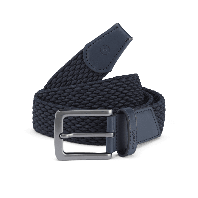 Ping   Stretch Belt - Navy