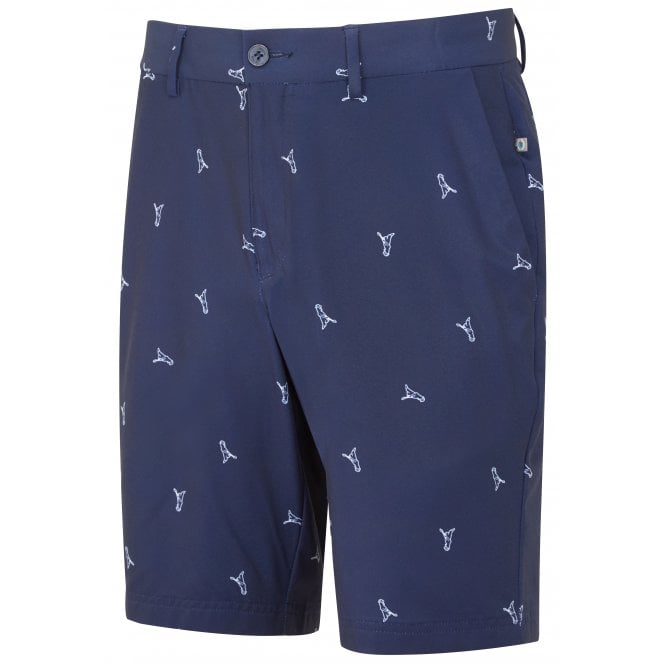 Ping  SWIFT SHORT - NAVY/WHITE