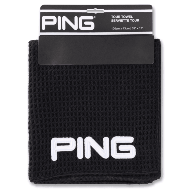 Ping  TOUR TOWEL - BLACK