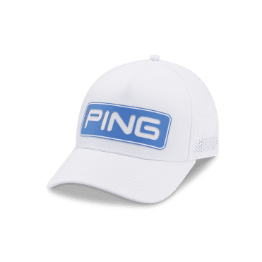 Ping TOUR VENTED DELTA CAP - WHITE/FRESH WATER