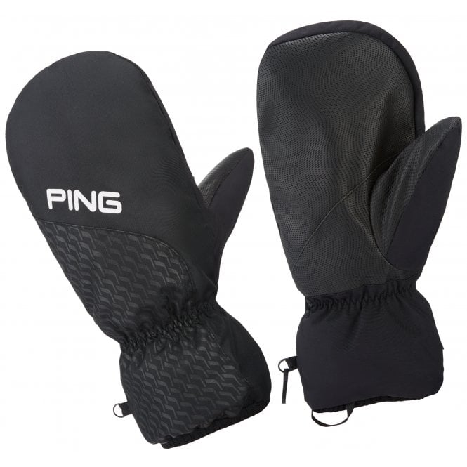 Ping  Winter Cart Mittens - Black