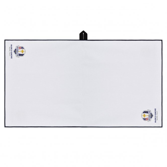PRG Official Ryder Cup 2023 Match Aqua Lock Caddy Towel White