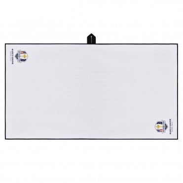 Official Ryder Cup 2023 Match Aqua Lock Caddy Towel White