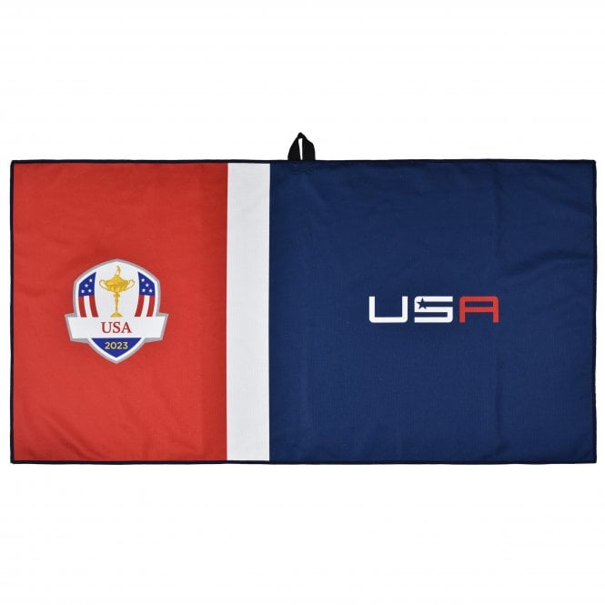 PRG Official Ryder Cup 2023 Team USA Sublimated Caddy Towel