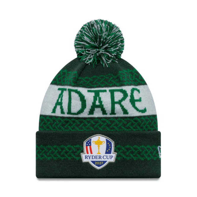 PRG Ryder Cup 2027 New Era Cuff Pom Beanier - Green