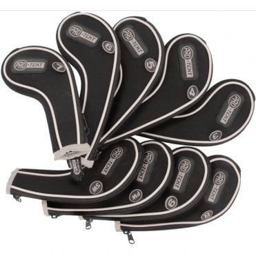 Pro Tekt Zip Iron Headcover Ser Silver - 3-SW