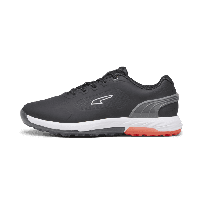 Puma  Alphacat Nitro Golf Shoes Black/QUIET SHADE/Red