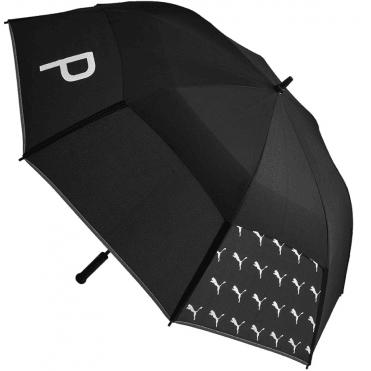 Puma Golf Double Canopy Umbrella - Puma Black