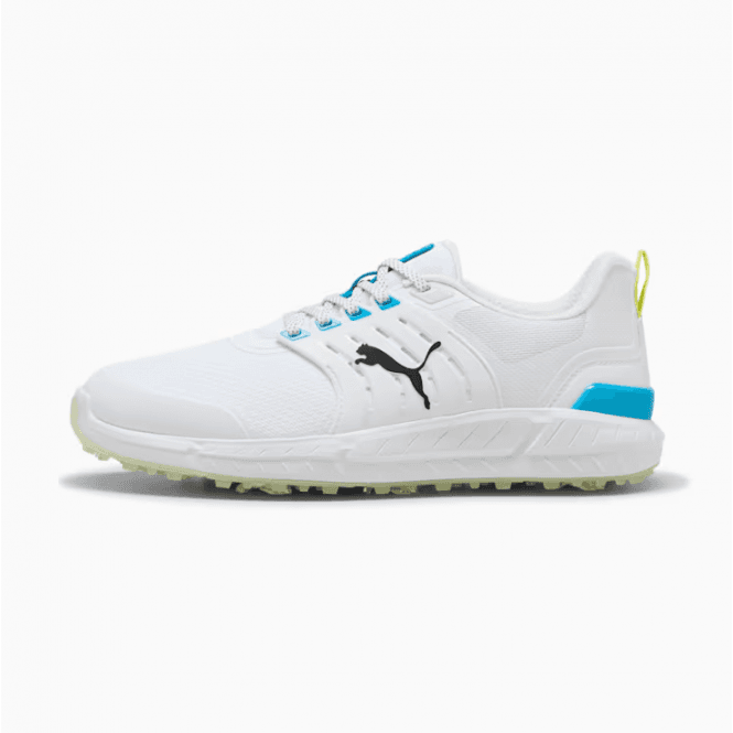 Puma  IGNITE Elevate 2 Tour Golf Shoes White/Apple/Blue