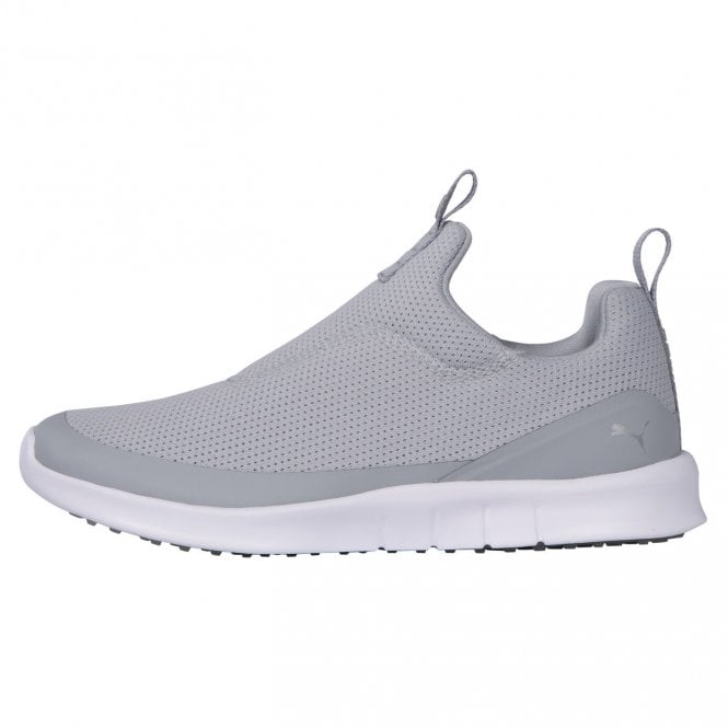 Puma  Lagua Fusion Slip Golf Shoes - Grey/Silver
