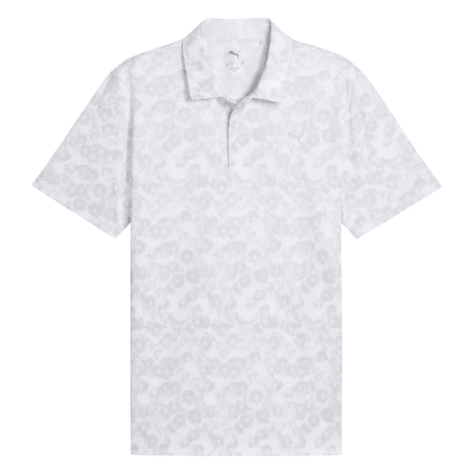 Puma  Pure 2.0 Floral Polo - White Glow