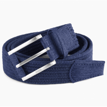 Puma Stretch Weave Belt - Navy - L/XL