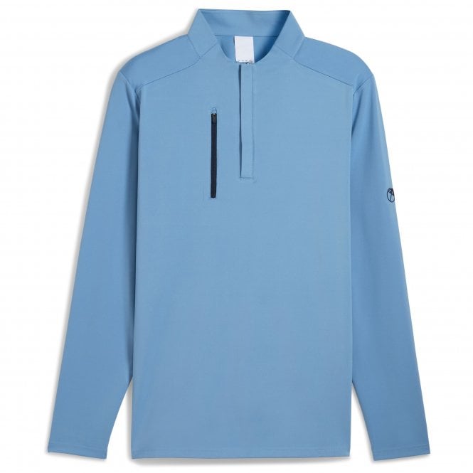 Puma  X Arnold Palmer Cloudspun Tech 1/4 Zip - Zen Blue