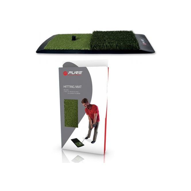 Pure2Improve Hitting Mat Green/Black 60 X 31cm