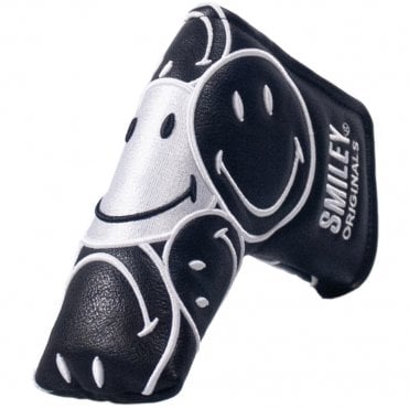 Smiley Original Stacked Blade Putter Black/White