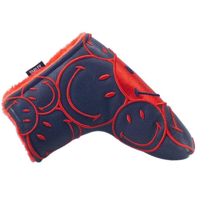 Smiley  Original Stacked Blade Putter Navy/Red