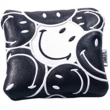 Smiley Original Stacked Mallet Putter Black/White