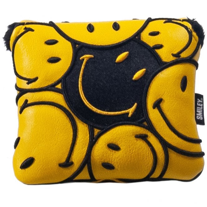 Smiley  Original Stacked Mallet Putter Yellow/Black