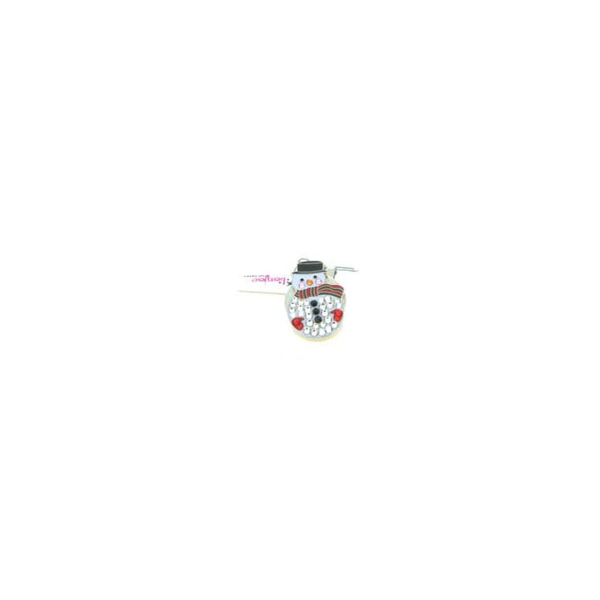 Bonjoc Snowman  Crystal Ball Marker