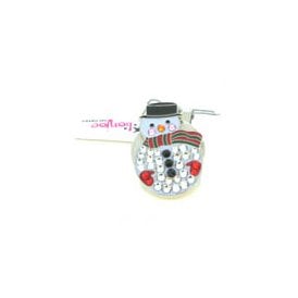 Snowman Bonjoc Crystal Ball Marker
