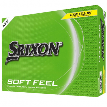 Srixon Soft Feel (14) Golf Balls - Yellow (Doz)