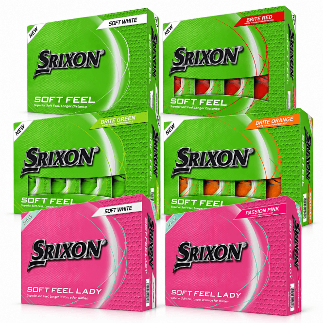 Srixon  Soft Feel Golf Balls - FREE PERSONALISATION