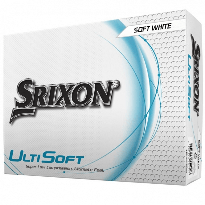 Srixon  Ultisoft Golf Balls - White - Dozen