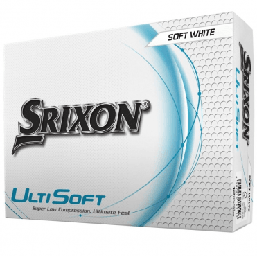 Srixon Ultisoft Golf Balls - White - Dozen