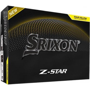 Srixon Z-STAR 9 Golf Balls Yellow (DZN Pack)