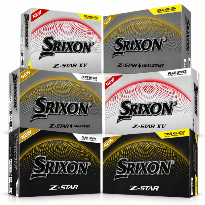 Srixon  Z-STAR Golf Balls - FREE PERSONALISATION