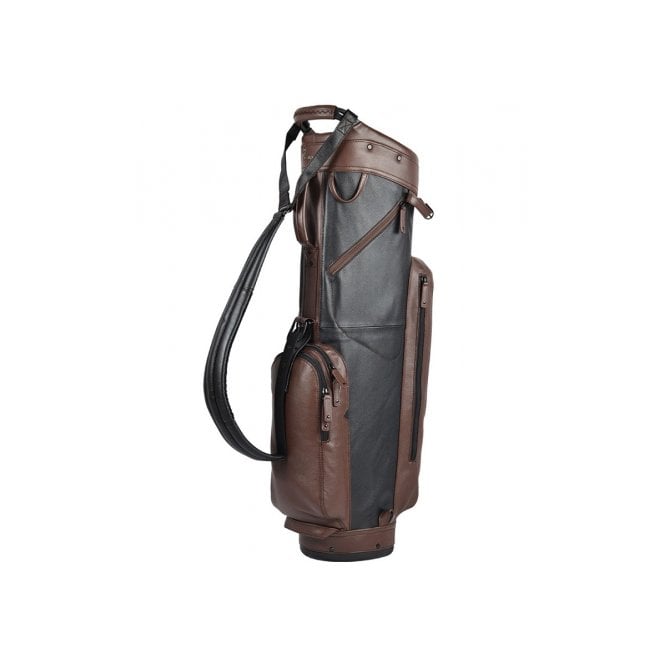 Sun Mountain  Leather Cart Bag Black/Brown