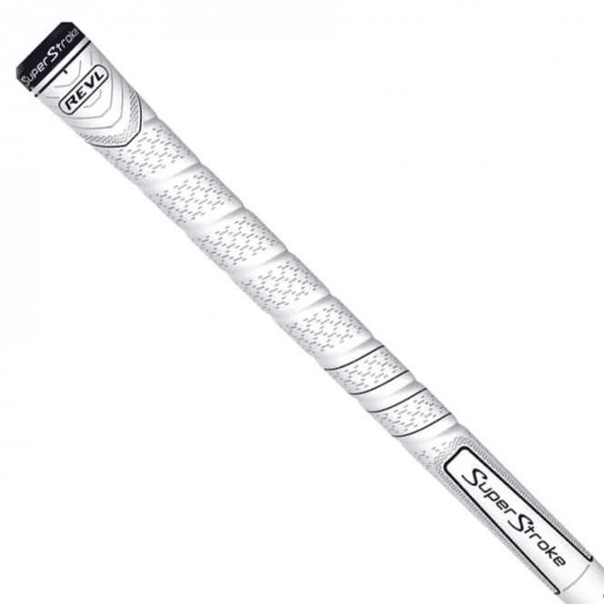 SuperStroke /Lamkin REVL Comfort Jumbo Golf Grip - White