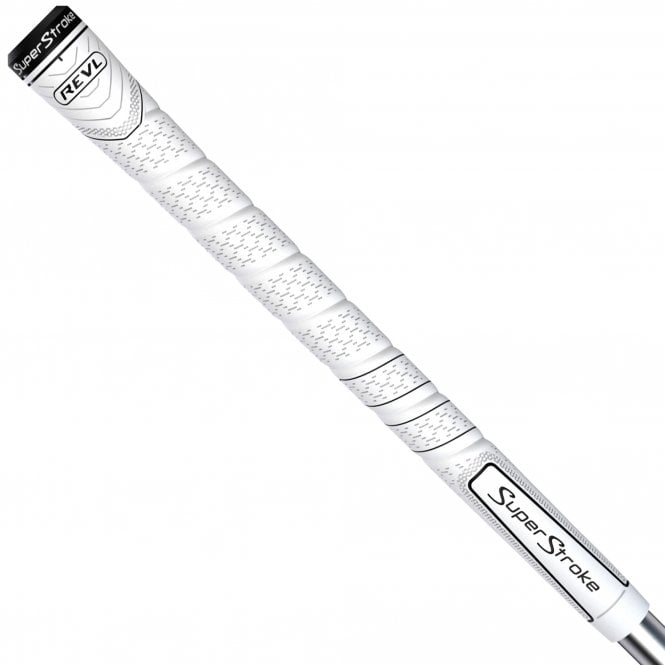 SuperStroke /Lamkin REVL Comfort Standard Golf Grip - White