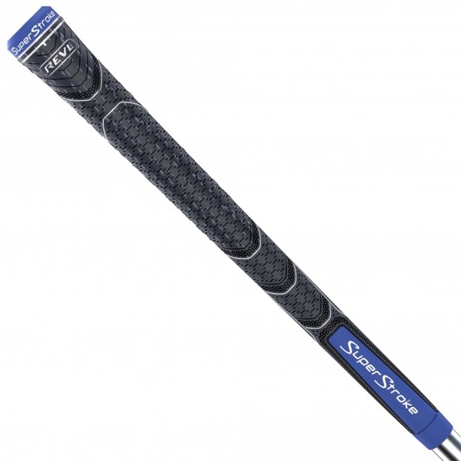 SuperStroke /Lamkin REVL Element Half Cord Standard Grip Grey/Blue