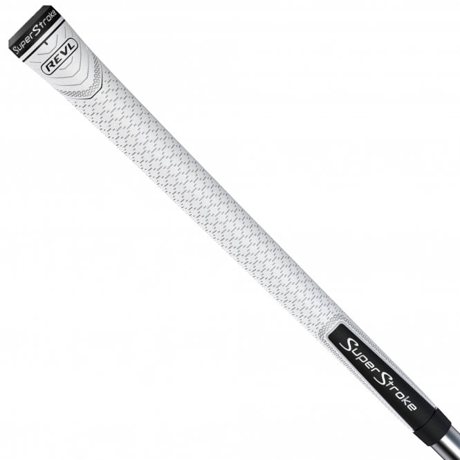 SuperStroke /Lamkin REVL Player Standard Golf Grip - White