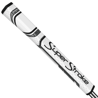 SUPERSTROKE TLT LH PISTOL 1.0 Putter Grip - White/Silver