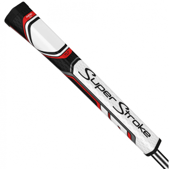SuperStroke  TLT RH PISTOL 2.0 Putter Grip - White/Red