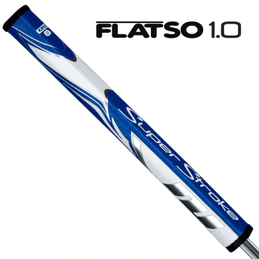 SUPERSTROKE ZENERGY FLATSO 1.0 Putter Grip - Blue/White