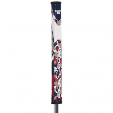 SuperStroke Zenergy Flatso 1.0 Red/White/Bl Camo Putter Grip