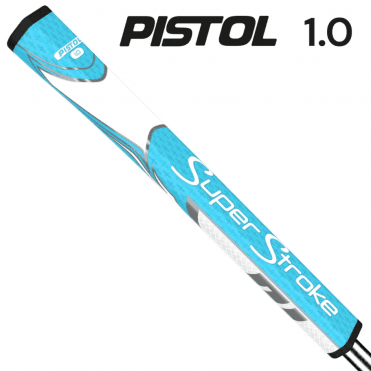 SUPERSTROKE ZENERGY PISTOL GT 1.0 Putter Grip - SKY/Blue