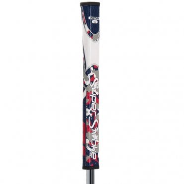 SuperStroke Zenergy Pistol GT 1.0 Rd/Wh/Bl Camo Putter Grip