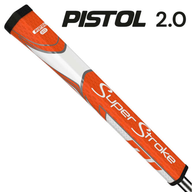 SuperStroke  ZENERGY PISTOL GT 2.0 Putter Grip Orange/White