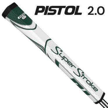 SUPERSTROKE ZENERGY PISTOL GT 2.0 Putter Grip - White/Green