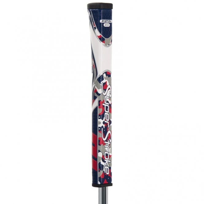 SuperStroke  Zenergy Pistol GT 2.0 Rd/Wh/Bl Camo Putter Grip