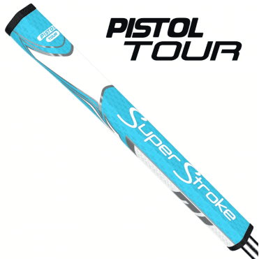 SUPERSTROKE ZENERGY PISTOL GT TOUR Putter Grip - SKY/Blue