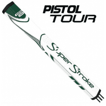 SUPERSTROKE ZENERGY PISTOL GT TOUR Putter Grip White/Green